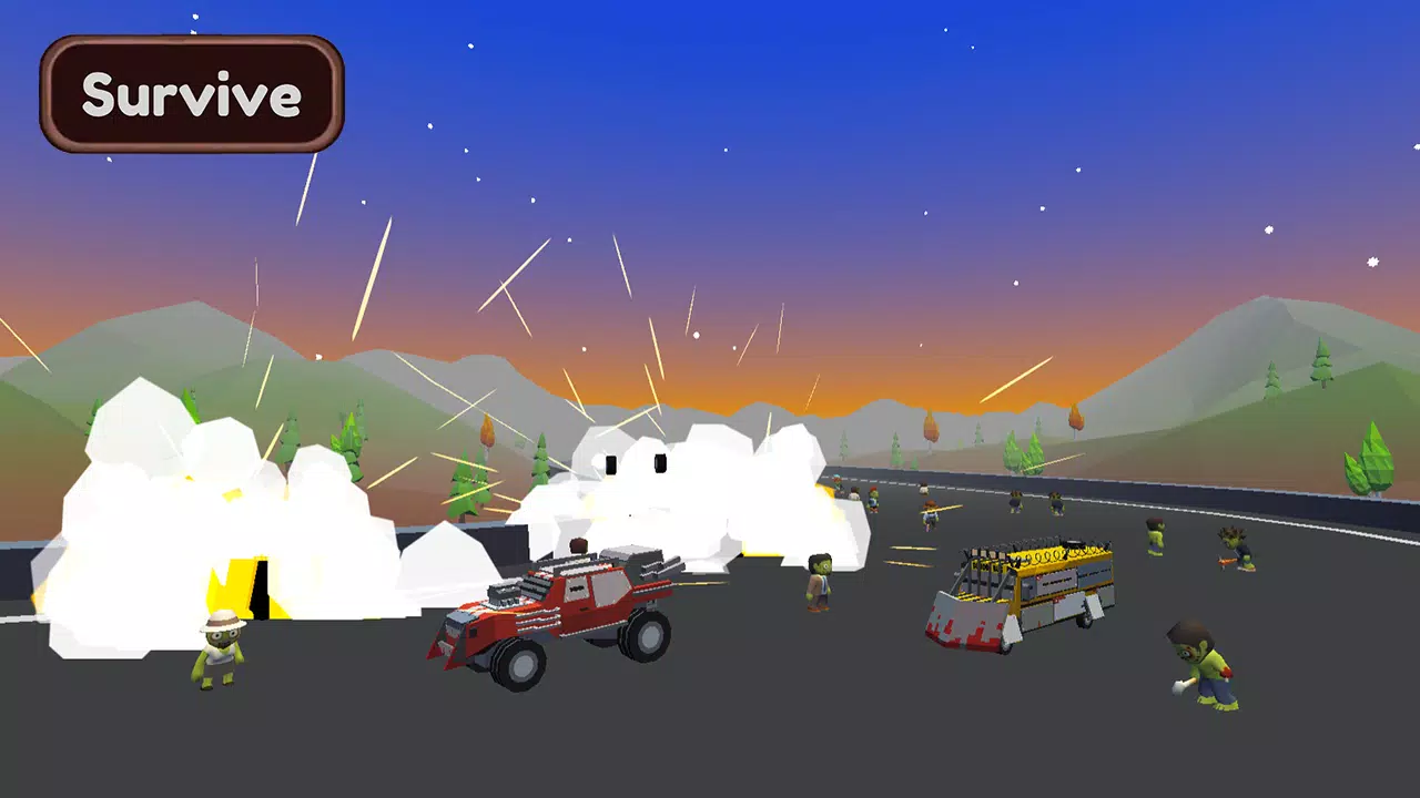 Zombie Race Скриншот 1