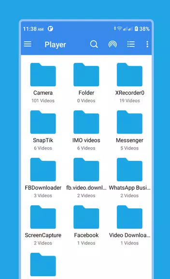 SXX player HD Captura de tela 1