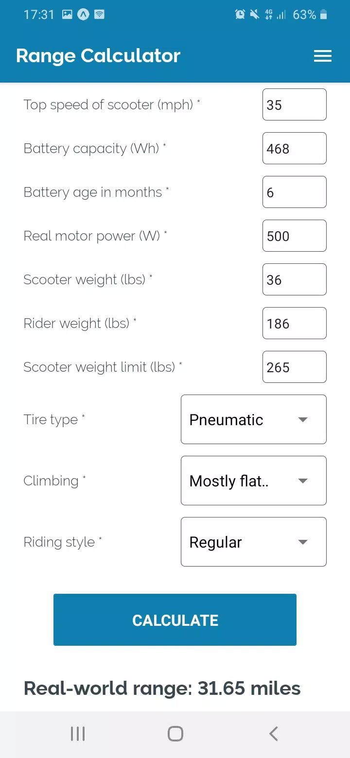 Schermata Electric Scooter Universal App 3