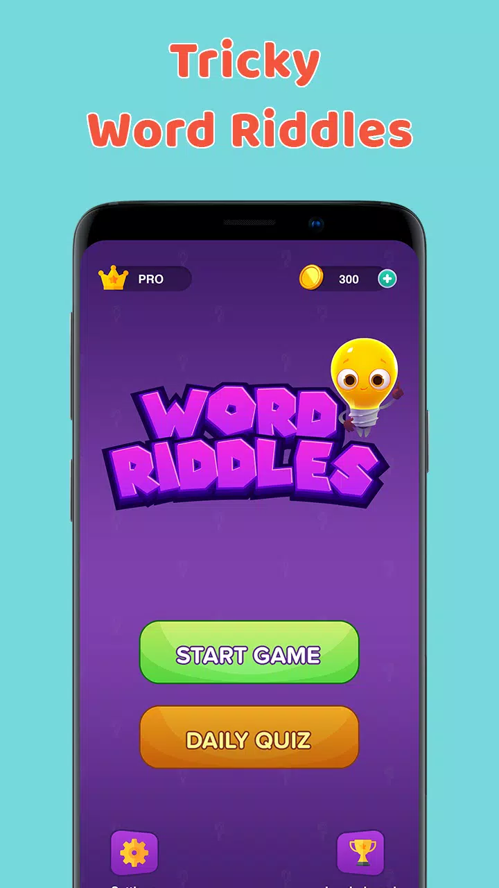 Riddle Trivia- Word Games Capture d'écran 0