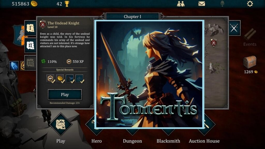 Bagong Dungeon-Building Game Hits sa Android: Tormentis Dungeon RPG