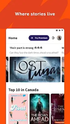 Wattpad - Read & Write Stories Screenshot 0