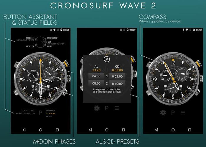 Cronosurf Wave watch Ảnh chụp màn hình 1