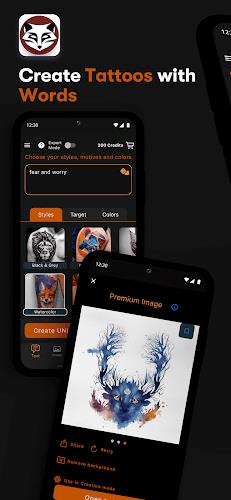 AI Tattoos - Tattoo Maker স্ক্রিনশট 0