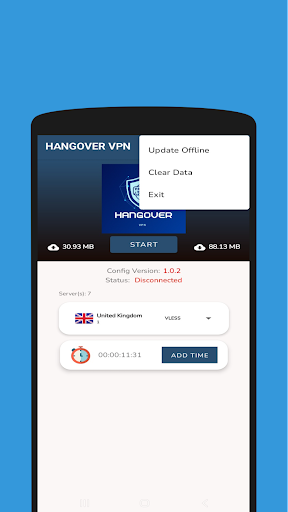 HANGOVER VPN স্ক্রিনশট 1