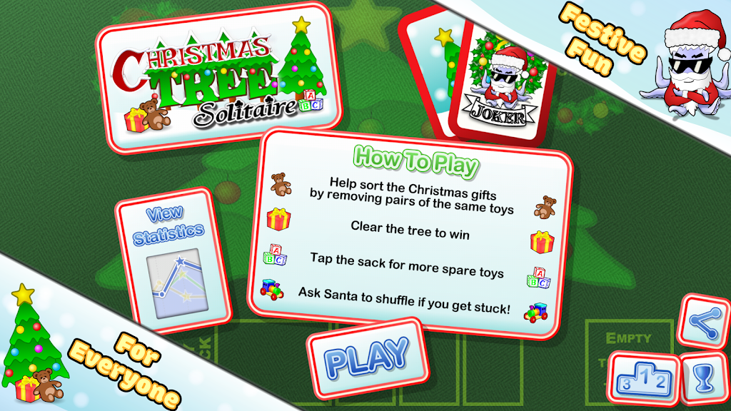 Christmas Tree Solitaire ภาพหน้าจอ 3