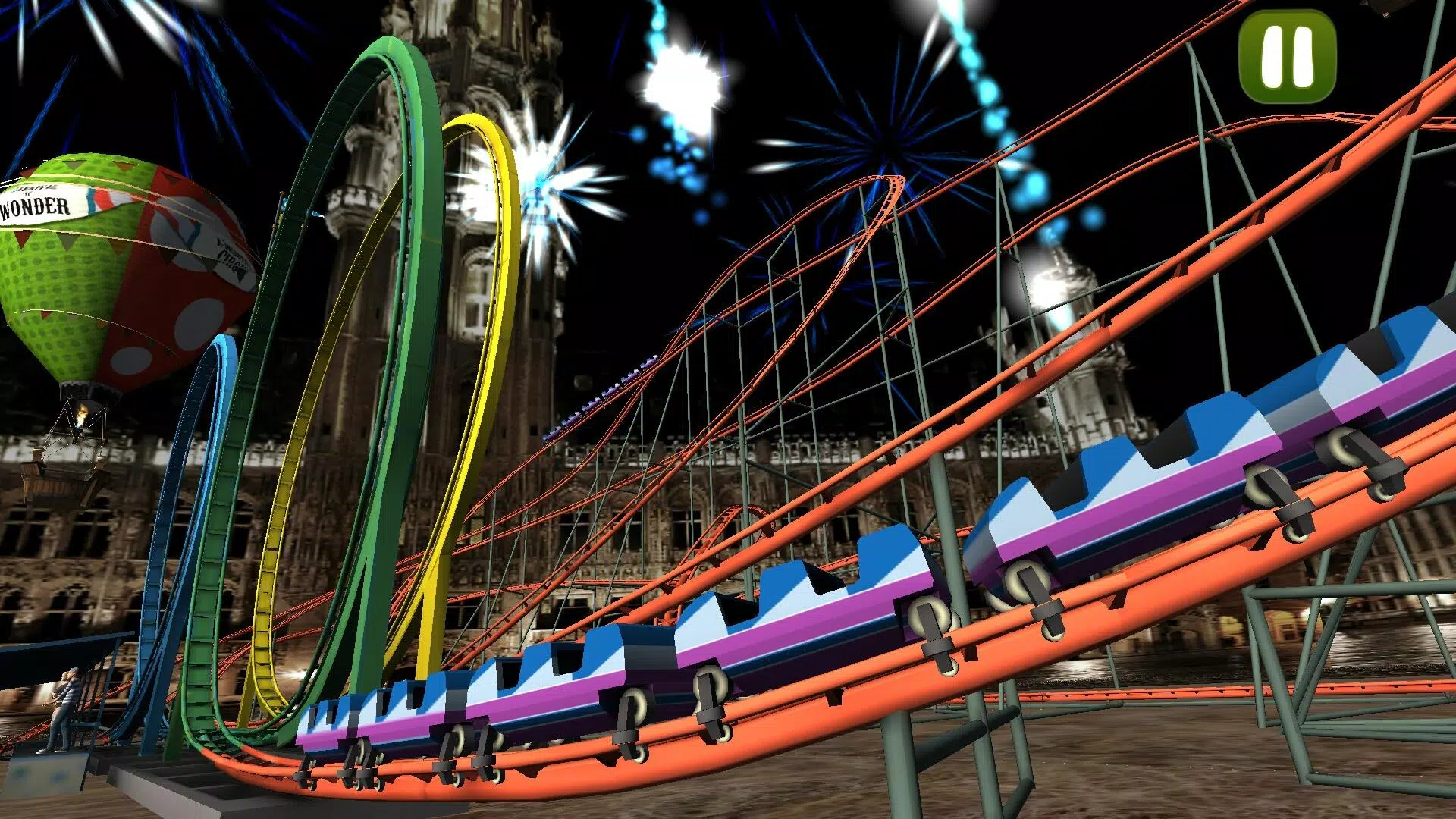 Roller Coaster Park: Fun Games Captura de pantalla 0