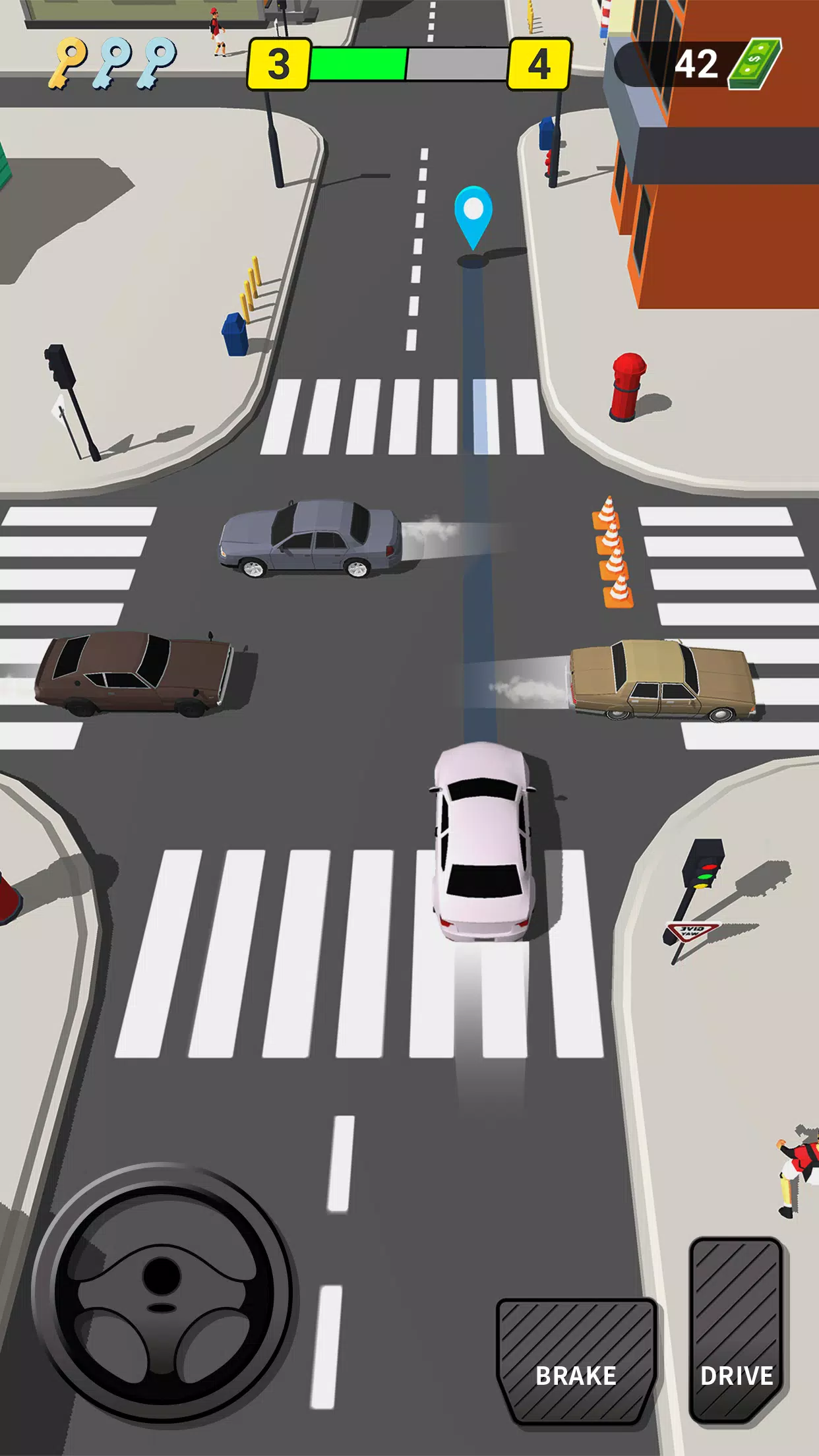 Pick Me Up 3D：タクシーゲーム スクリーンショット 0