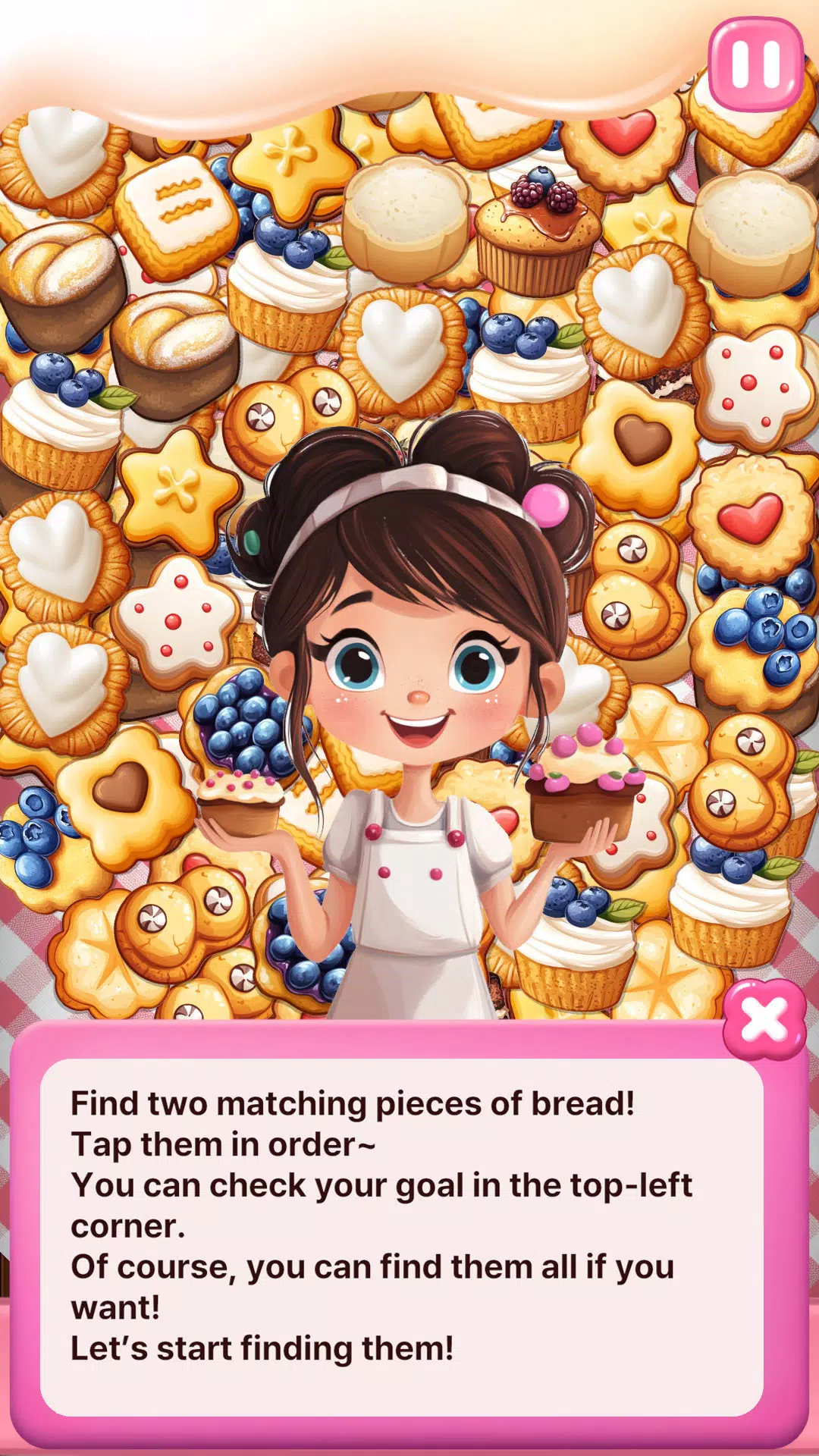 Match Puzzle 1+1 Bakery स्क्रीनशॉट 1