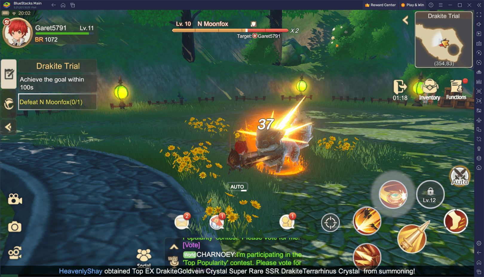 Draconia Saga Gameplay on BlueStacks