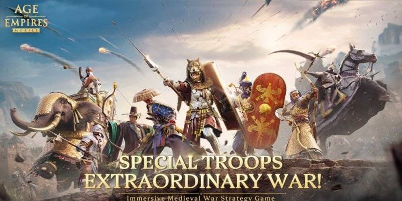 Age of Empires Mobile aggiunge un nuovo sistema di truppe mercenarie