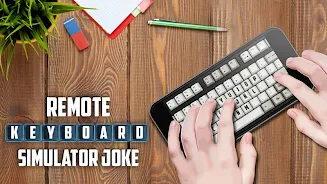 Remote Keyboard Simulator Joke Скриншот 1