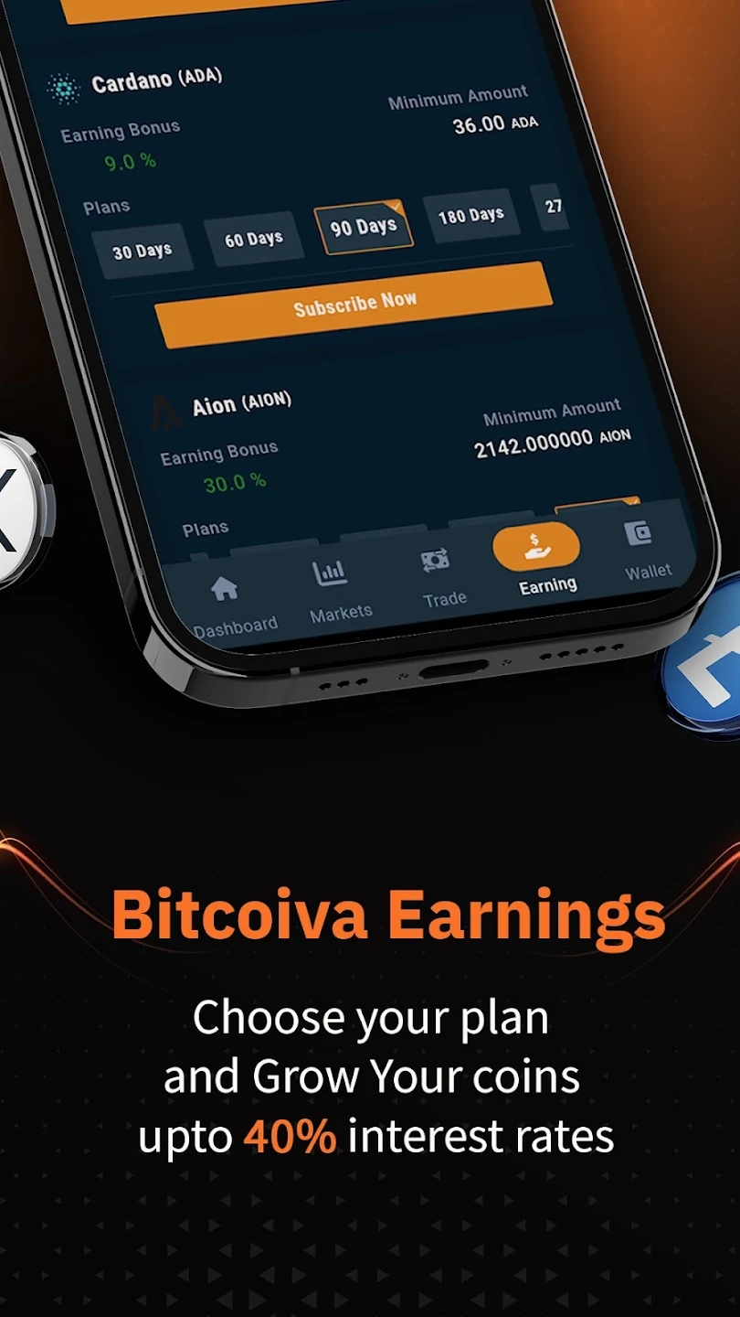 Bitcoiva ဖန်သားပြင်ဓာတ်ပုံ 3