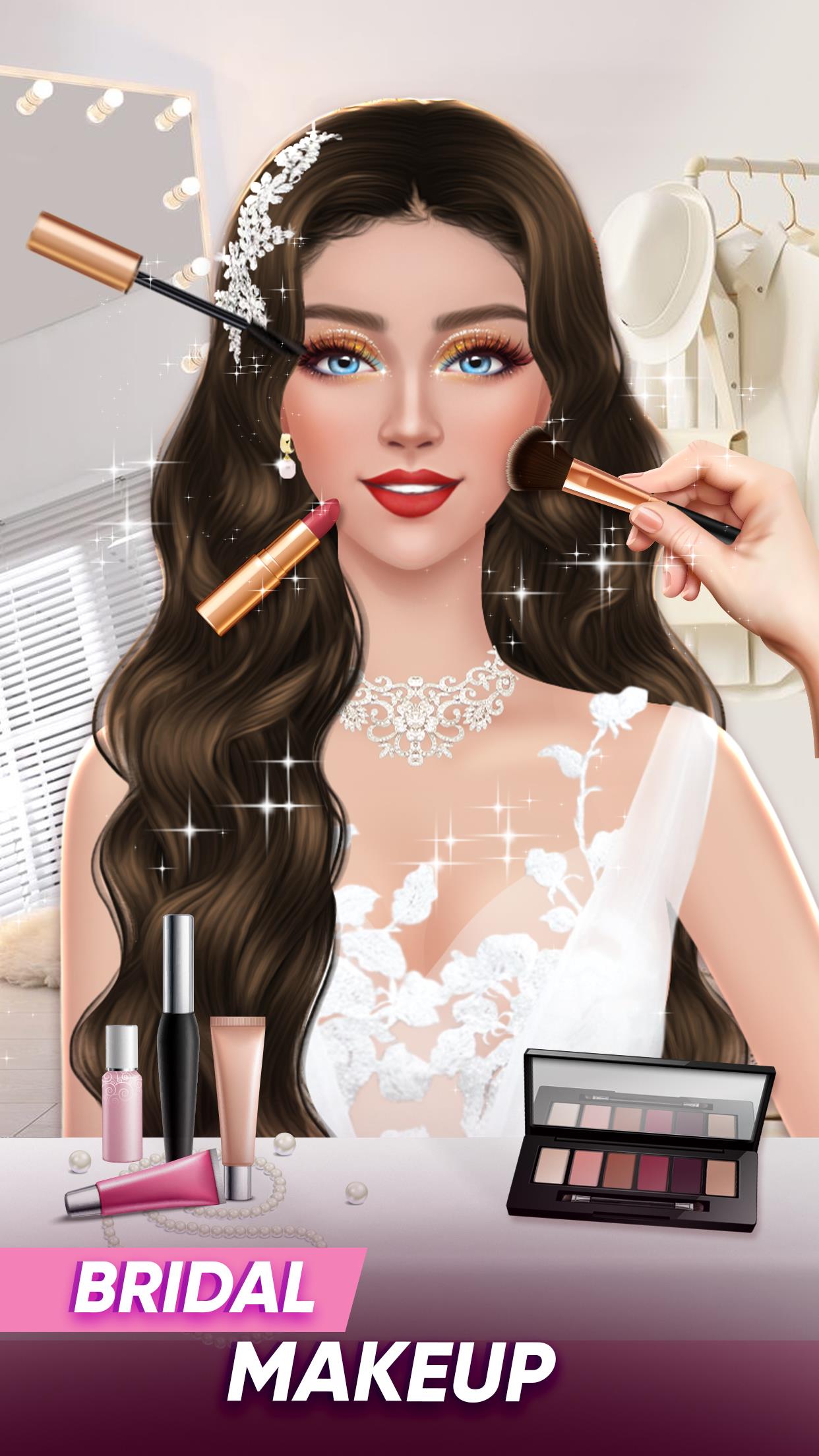 Wedding Dress Up Bridal Makeup Screenshot 1