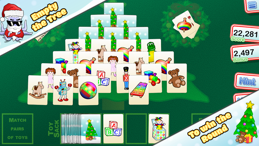 Christmas Tree Solitaire ภาพหน้าจอ 2