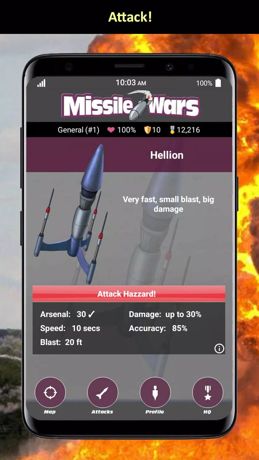 Missile Wars स्क्रीनशॉट 2