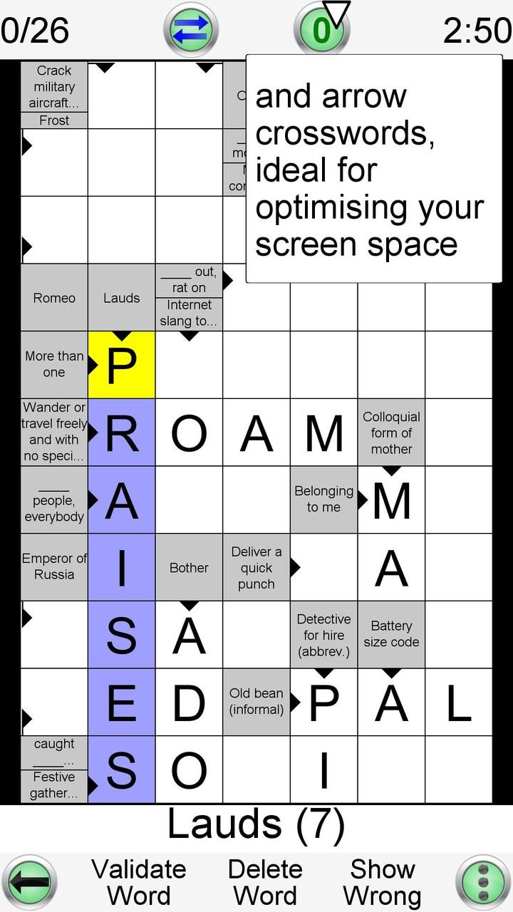 Schermata Barred Crossword 2