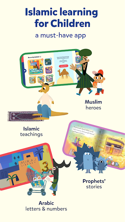 Miraj Muslim Kids Books Games Screenshot 0