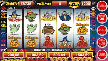 Halloween Slots 30 Linhas應用截圖第3張