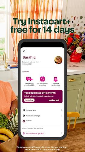 Instacart: Get Food Delivery Screenshot 1