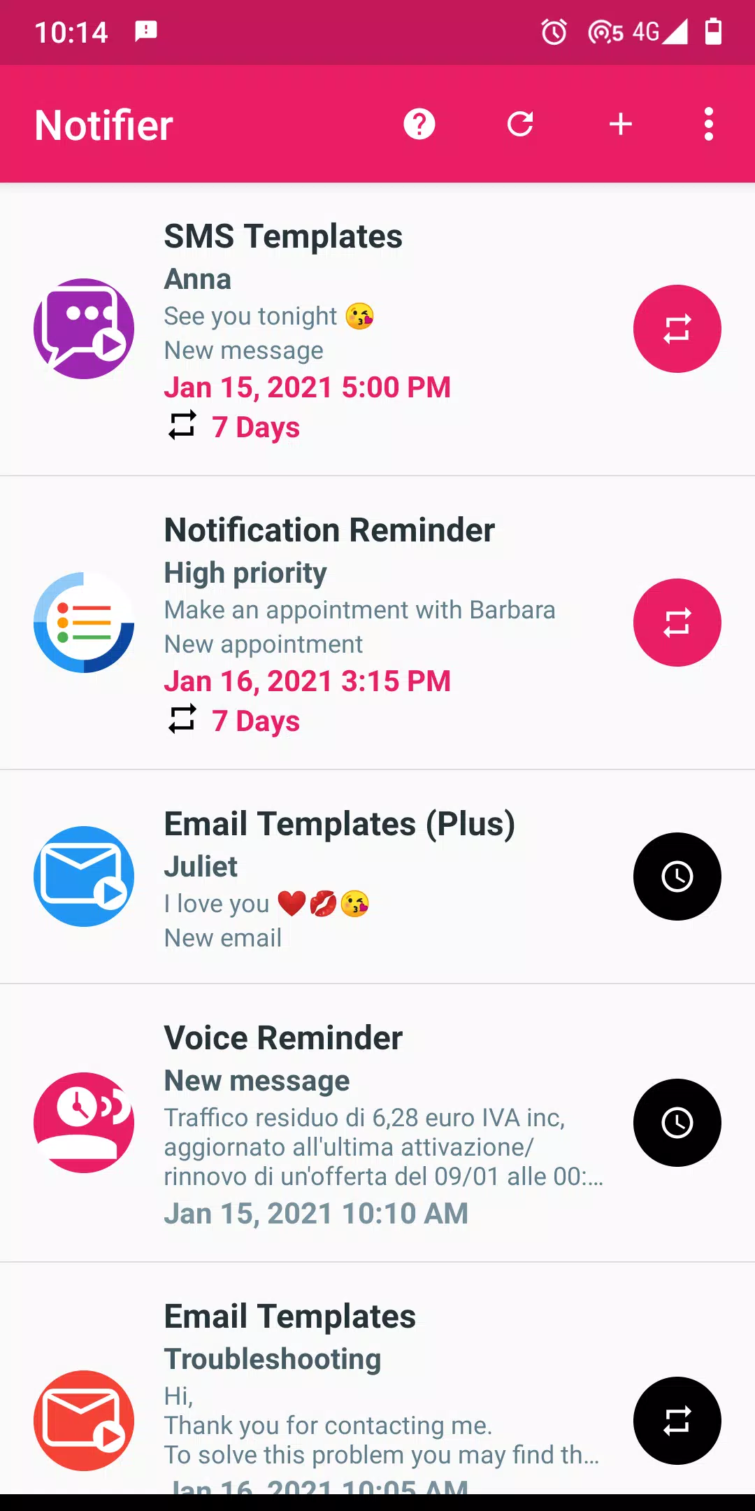 Fake Notifications應用截圖第3張