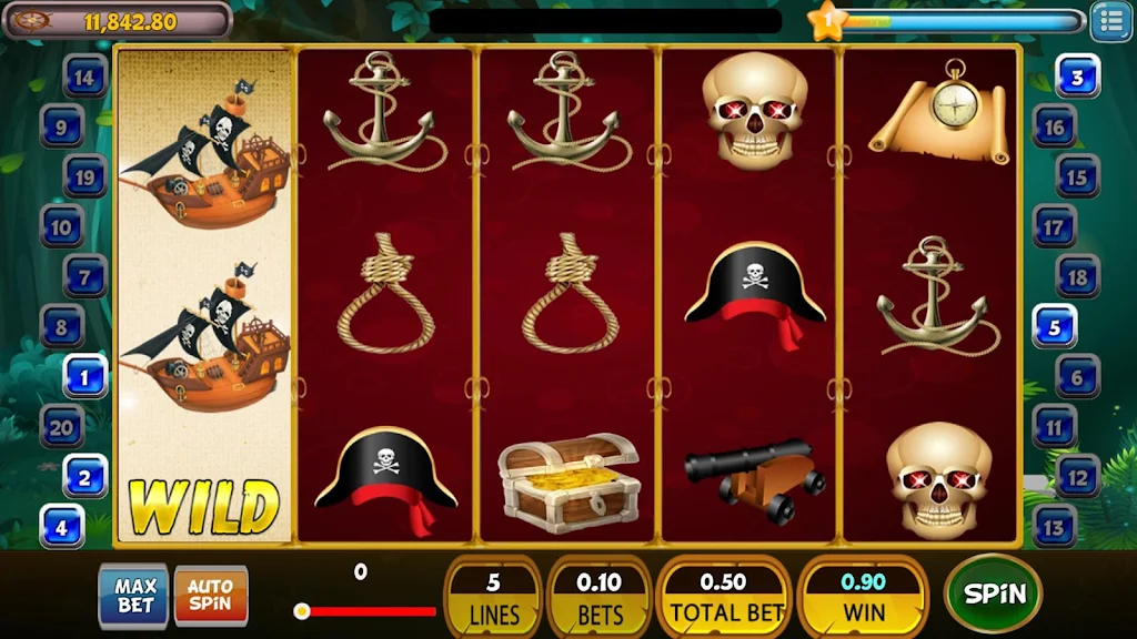 Pirates Slot Machine Treasure Spins應用截圖第0張