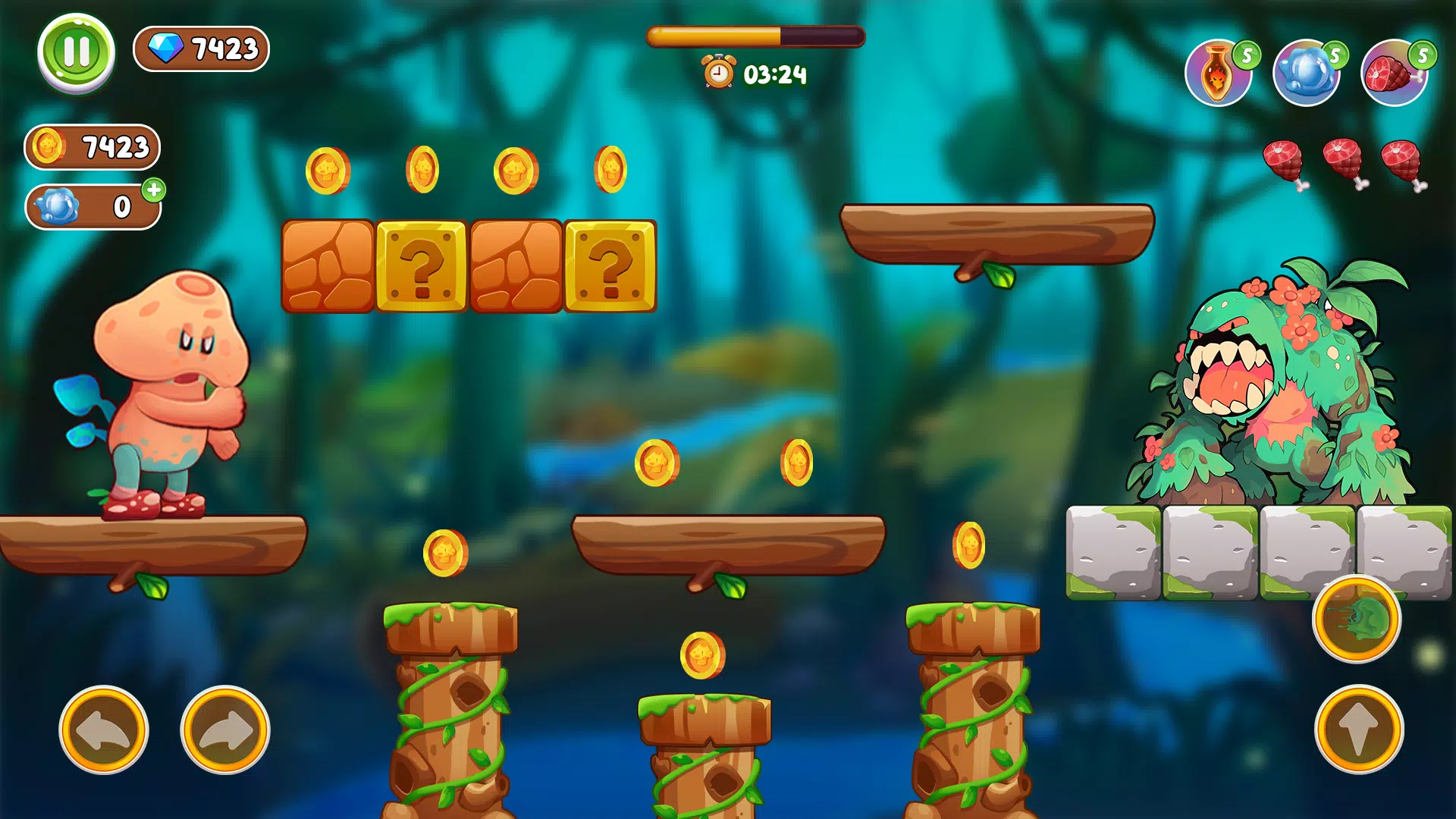 Mushroom War: Legend Adventure スクリーンショット 3
