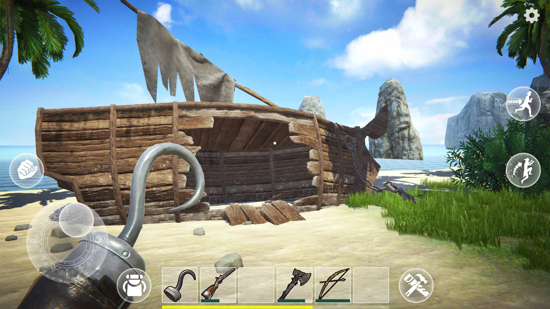 Last Pirate: Island Survival Captura de tela 0