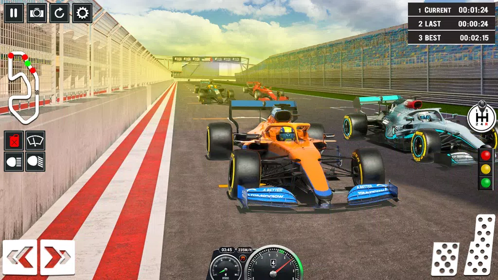 Formula Racing Car Racing Game Captura de pantalla 0