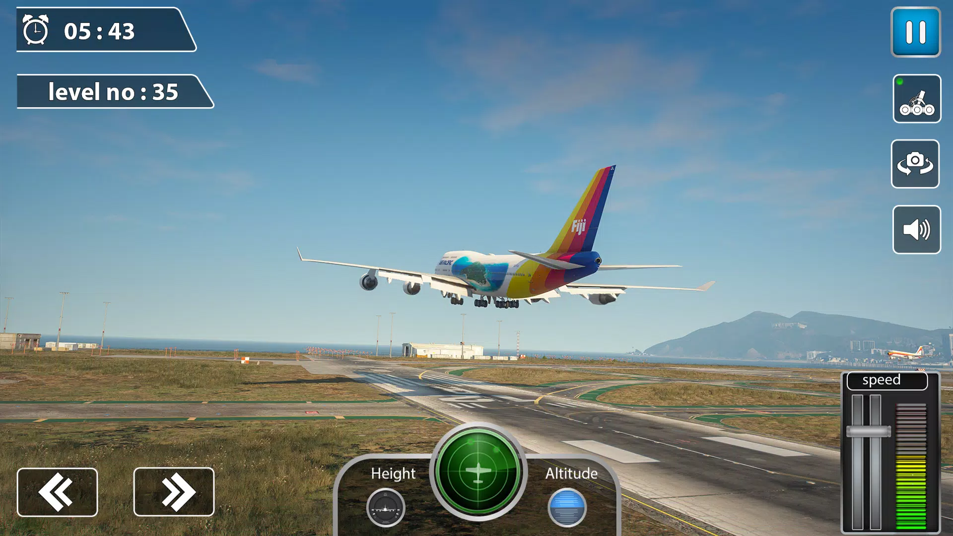 Airplane Flight 3d Simulator ဖန်သားပြင်ဓာတ်ပုံ 1