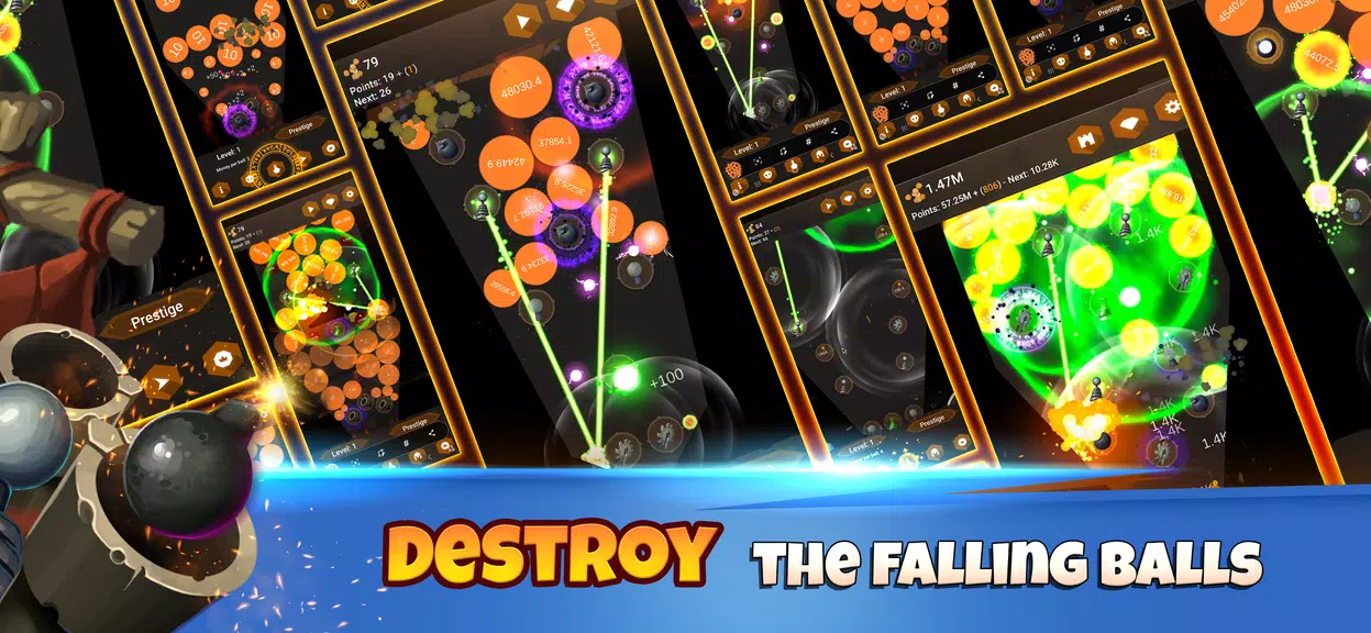 TowerBall: Idle Incremental TD Captura de pantalla 2