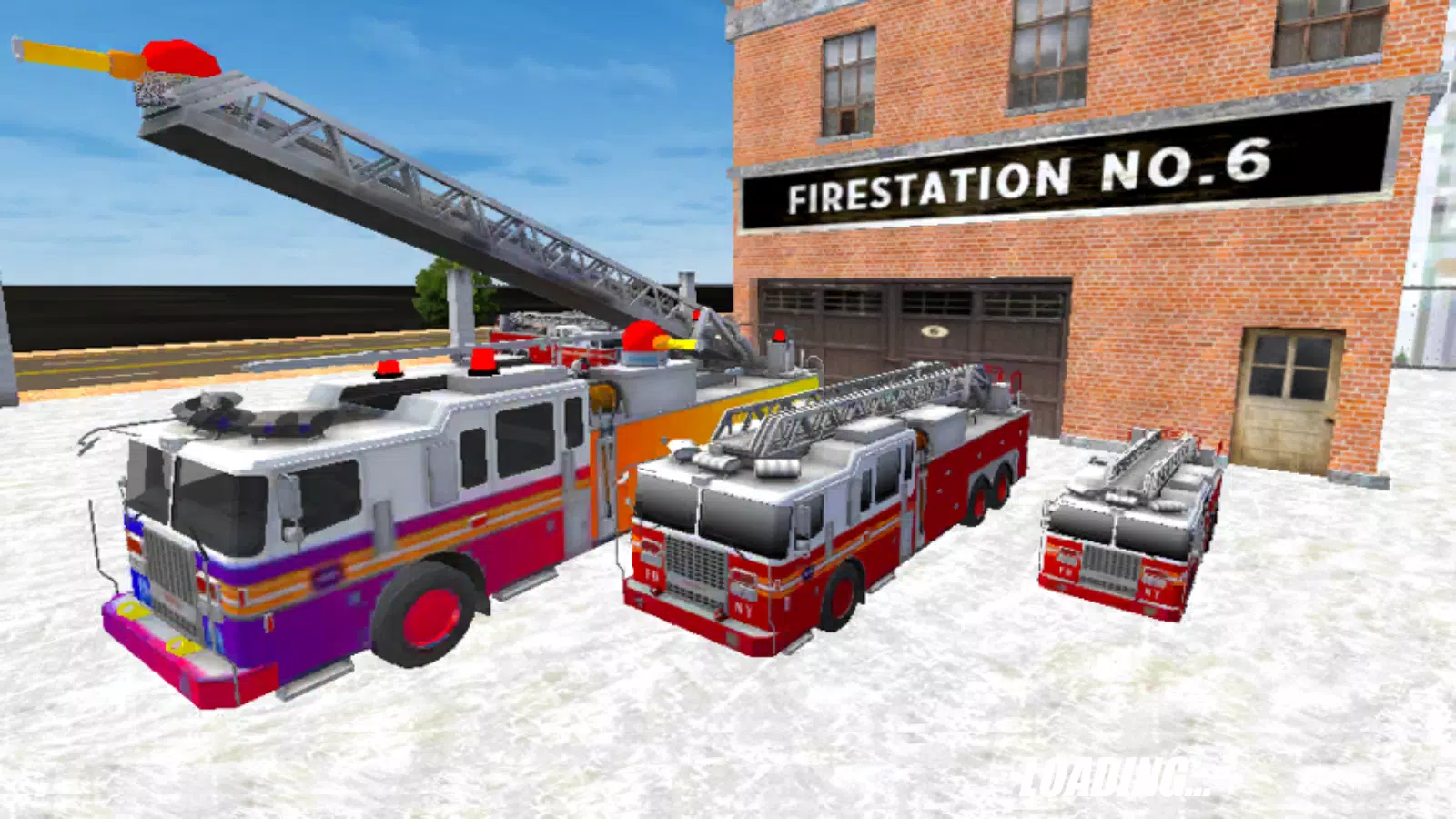 Fire Truck Simulator Rescue スクリーンショット 1