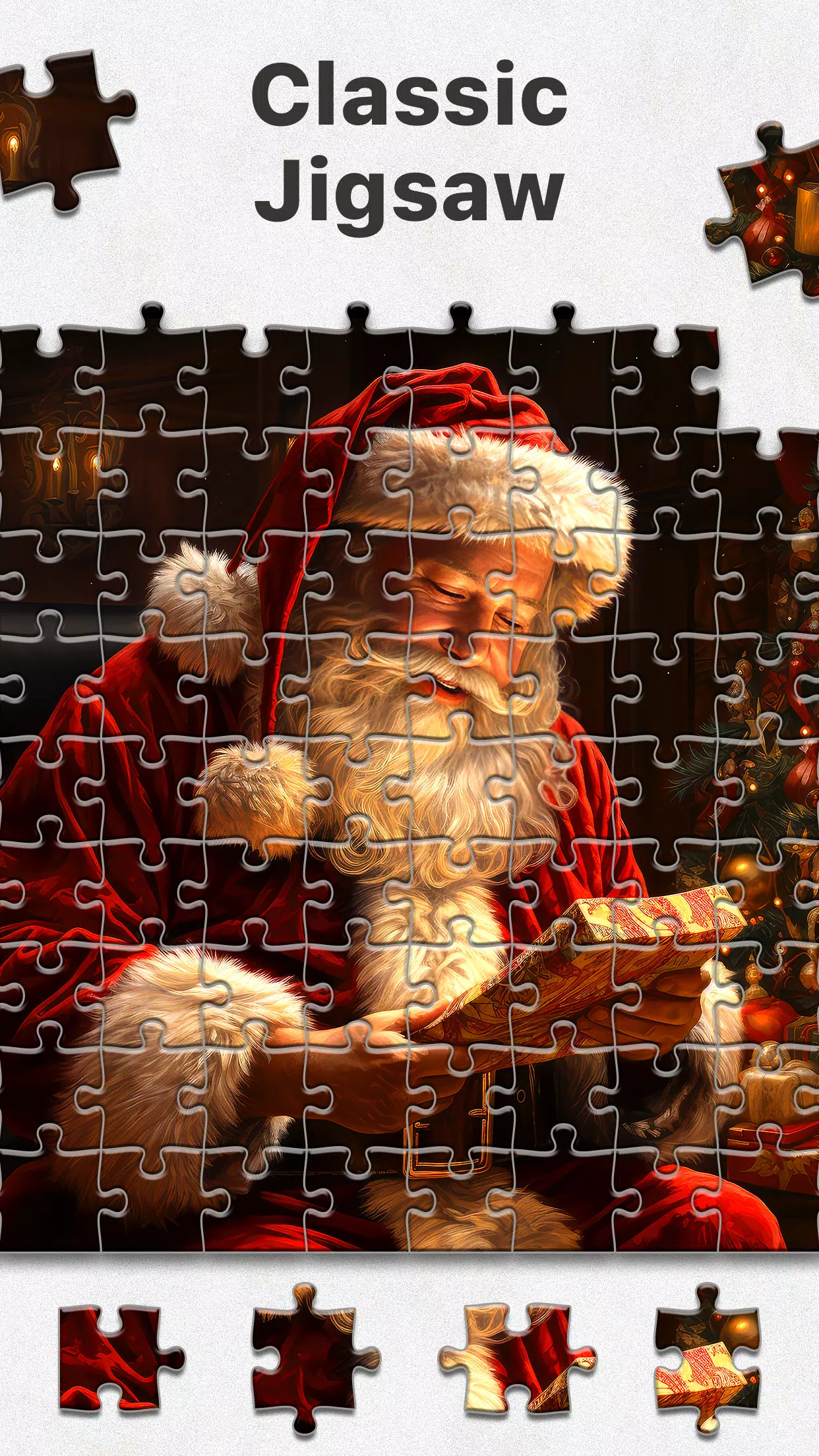 Christmas Jigsaw - Puzzle Game Captura de tela 0