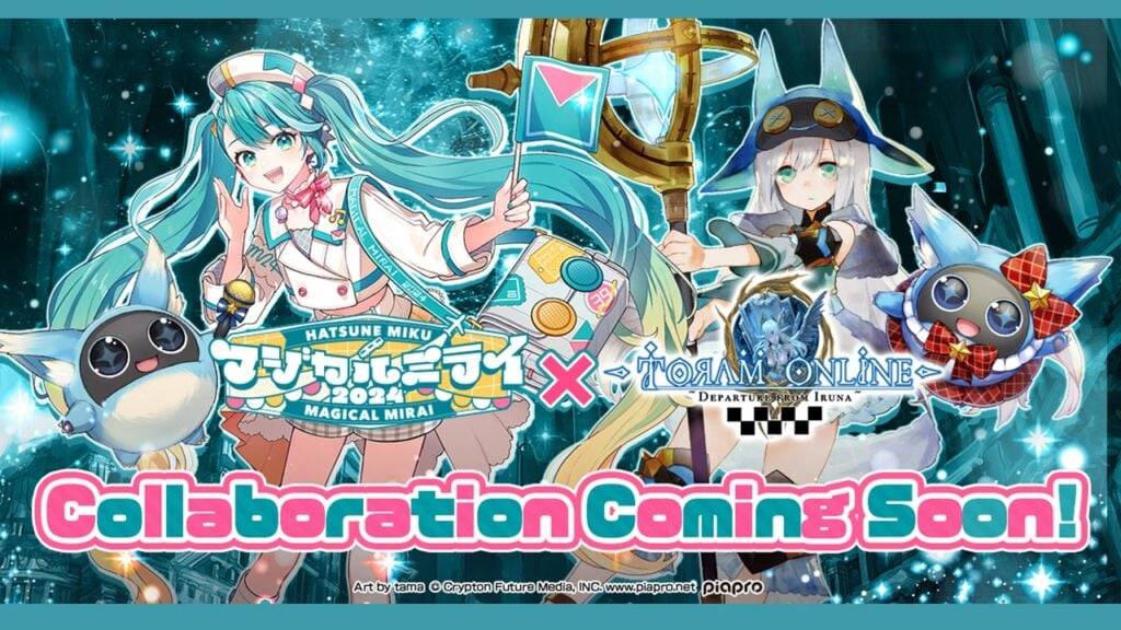 Toram在線合作夥伴與Hatsune Miku for Magical Mirai 2024