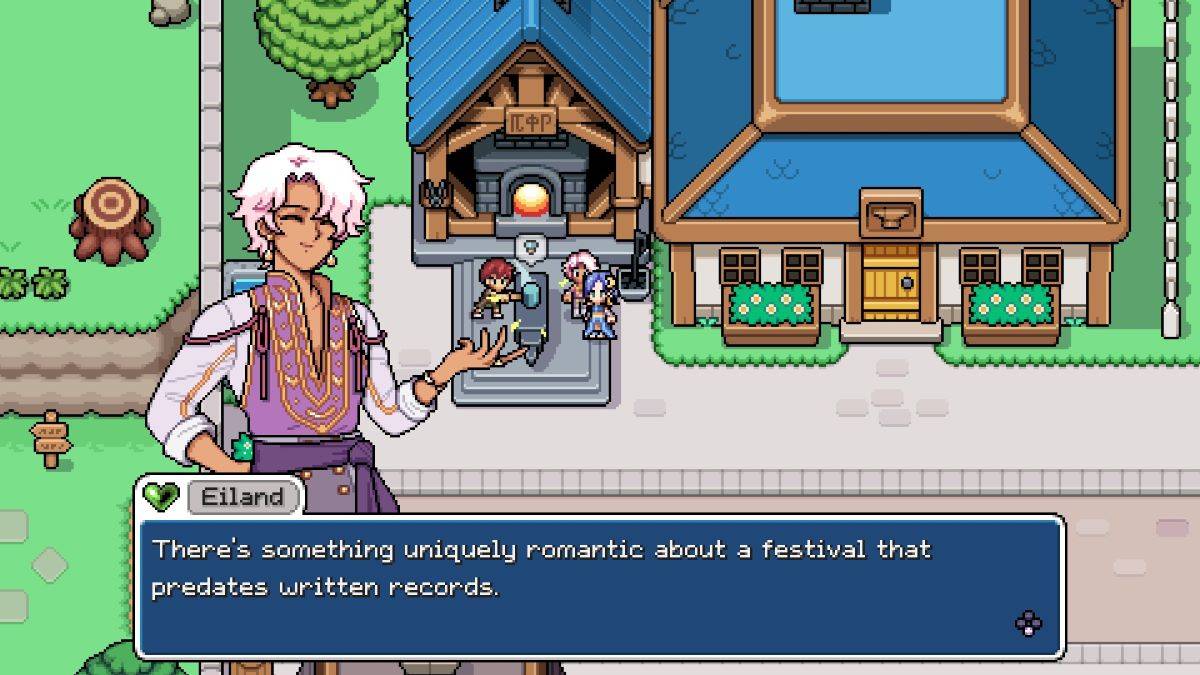 Screenshot di Eiland Shoot Star Festival Dialogue in Fields of Mistria