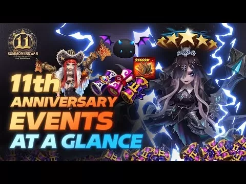 Summoners စစ်: Sky Arena 11 နှစ်မြောက်နှစ်ပတ်လည်အခမ်းအနား