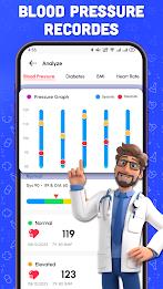 Blood Pressure Monitor BP Info ภาพหน้าจอ 3