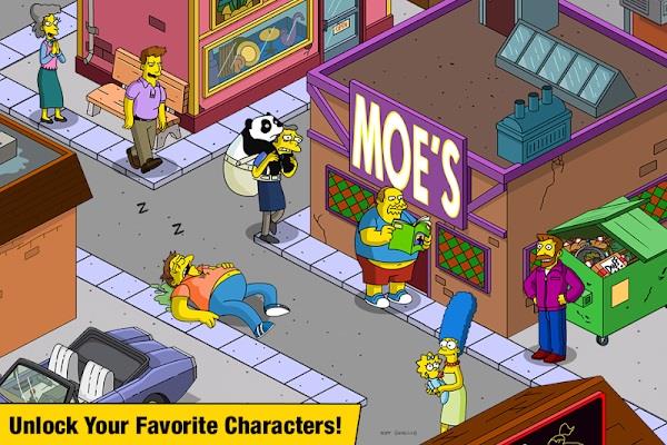 Schermata The Simpsons: Tapped Out 1