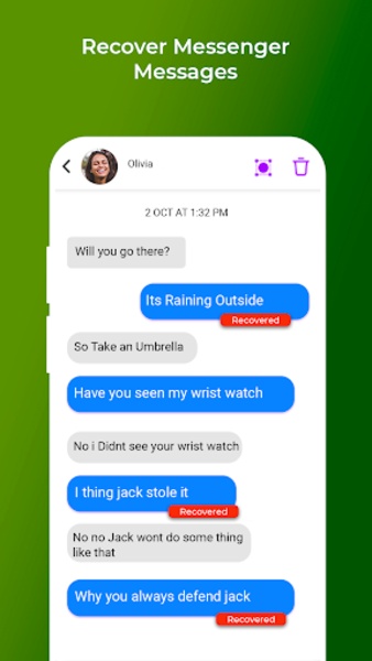 All Recover Deleted Messages ဖန်သားပြင်ဓာတ်ပုံ 2