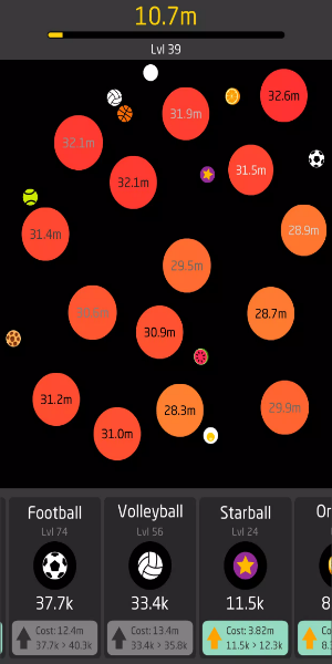 Idle Balls スクリーンショット 1