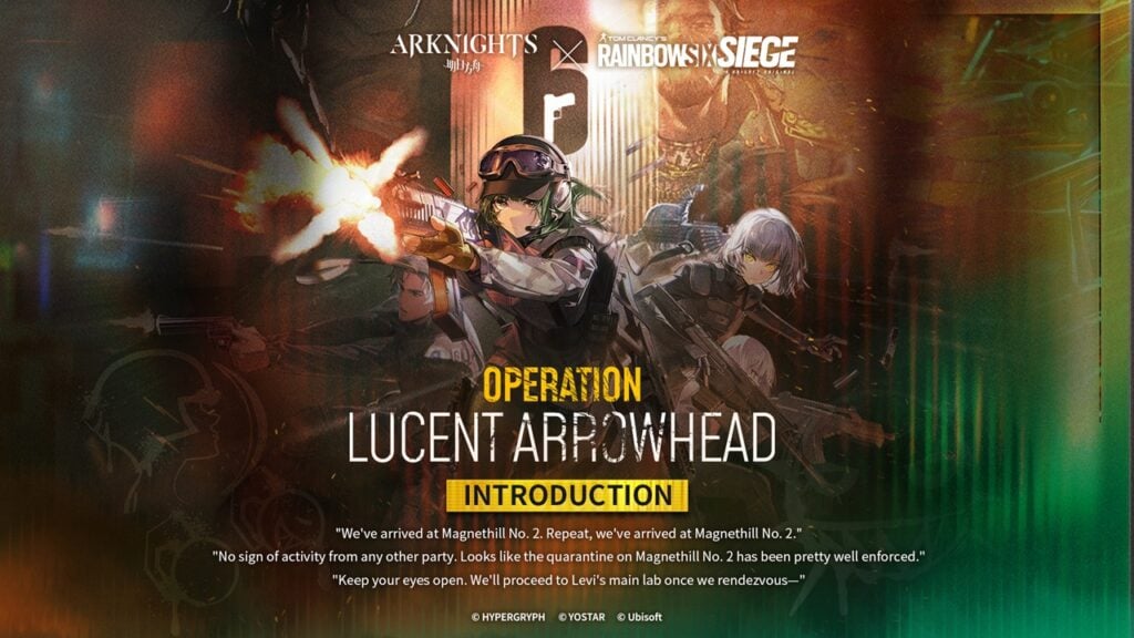 Arknights dan R6S: Lucent Arrowhead Drops