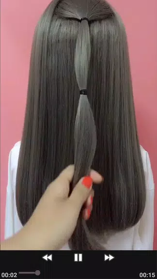 Girls Hairstyles Step By Step 스크린샷 3