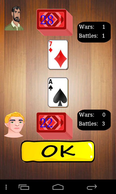 War - Playing Cards Free Captura de pantalla 0