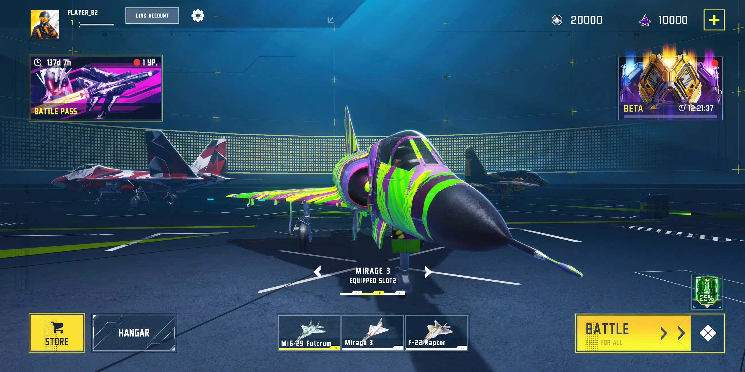 Sky Combat 2 Captura de pantalla 3