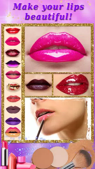 Beauty cam cabello maquillaje Captura de pantalla 2
