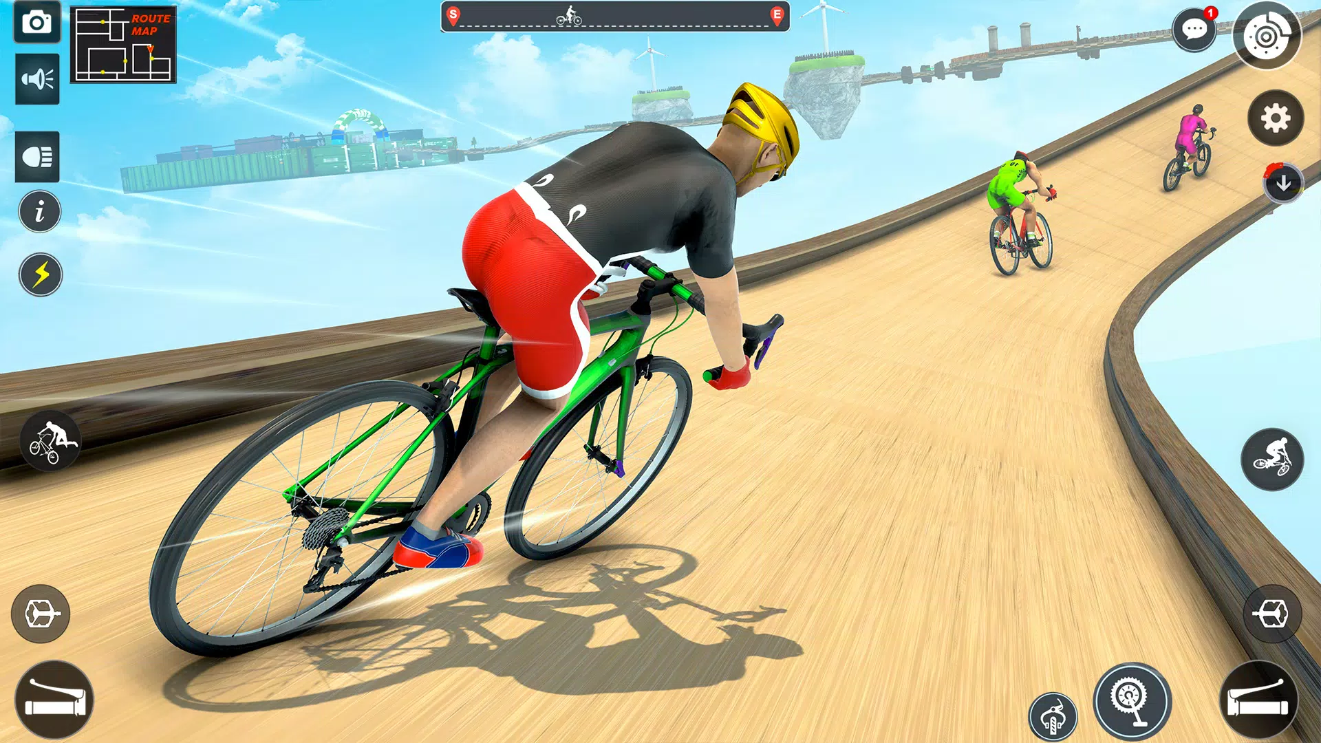 BMX Cycle Stunt Game 3D 스크린샷 1