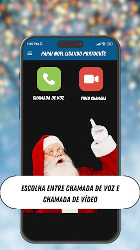 papai noel ligando português Capture d'écran 3