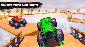 Monster Car Stunts Game 2023应用截图第2张