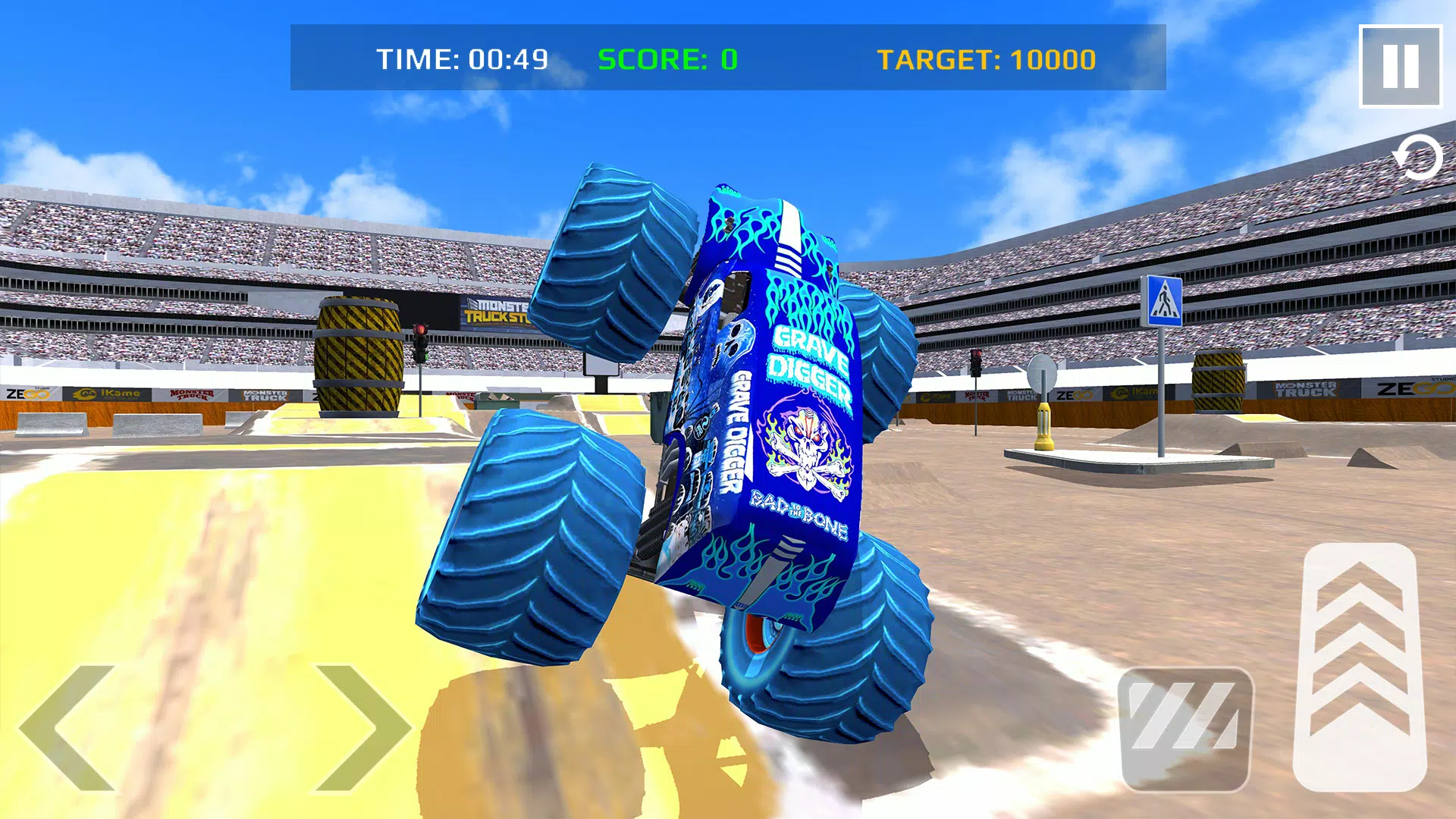 Car Games: Monster Truck Stunt应用截图第2张