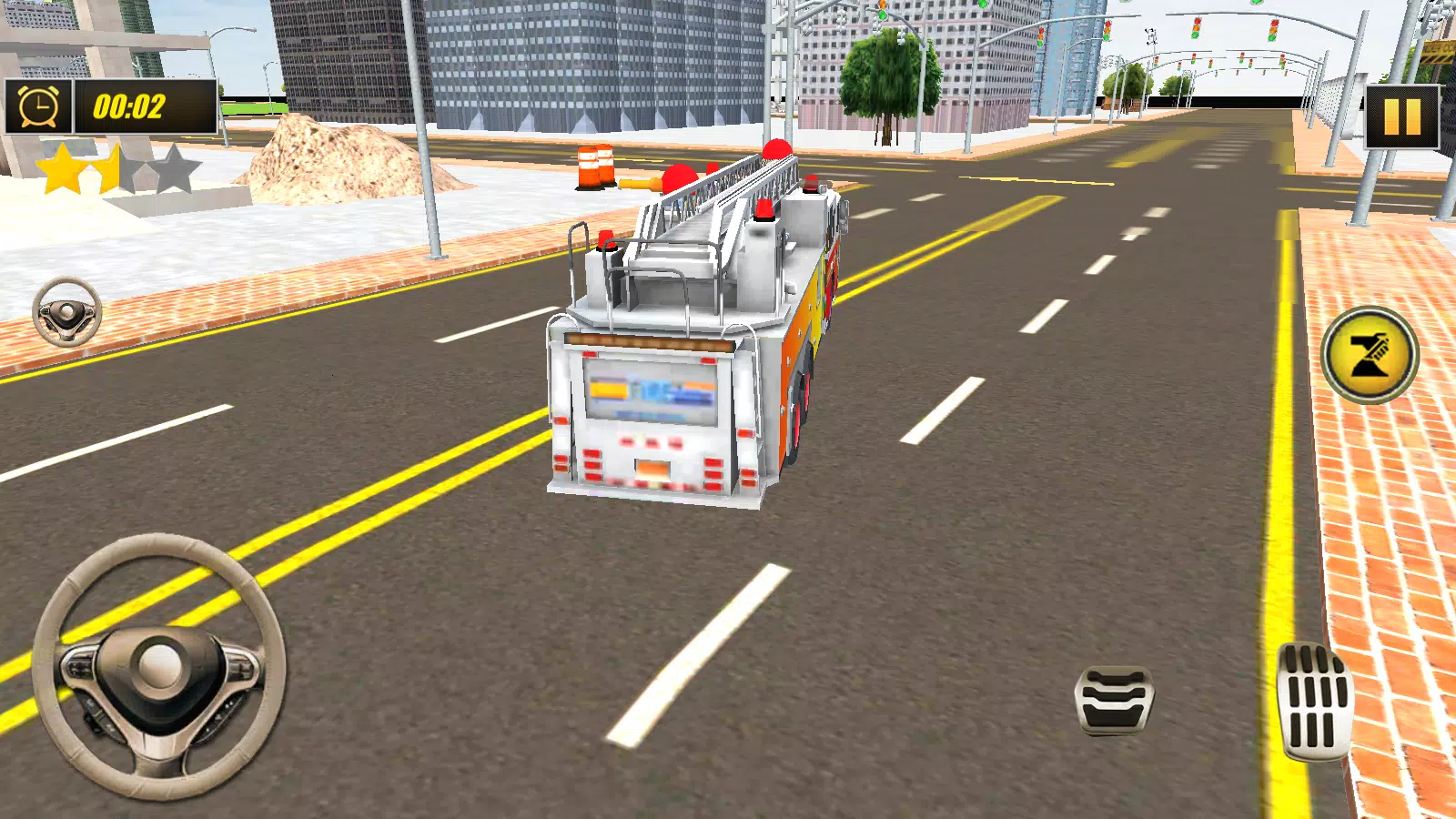 Fire Truck Simulator Rescue スクリーンショット 2